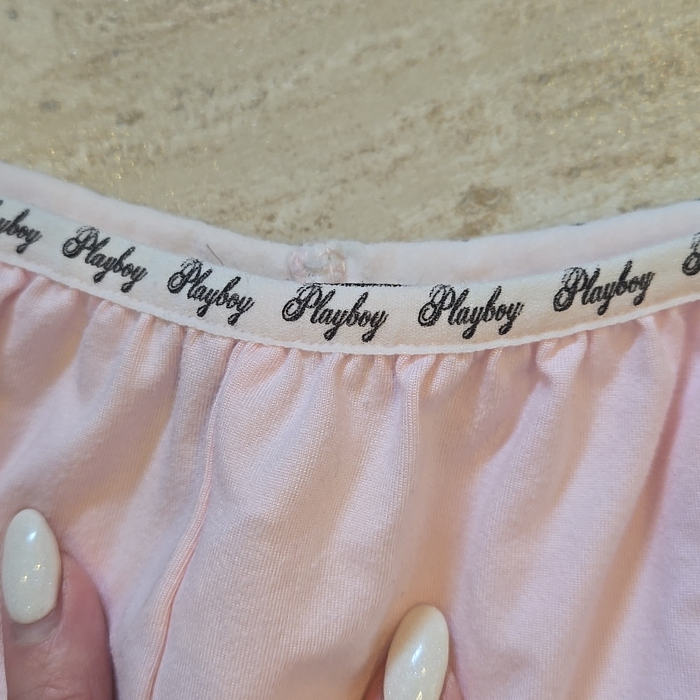 PLAYBOY Rare Pink Pajama/Lounge Set - Picture 9 of 13